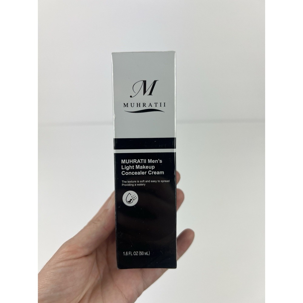 Muhratii Men's Light Makeup Concealer Cream with Niacinamide 50ml New Sealed
